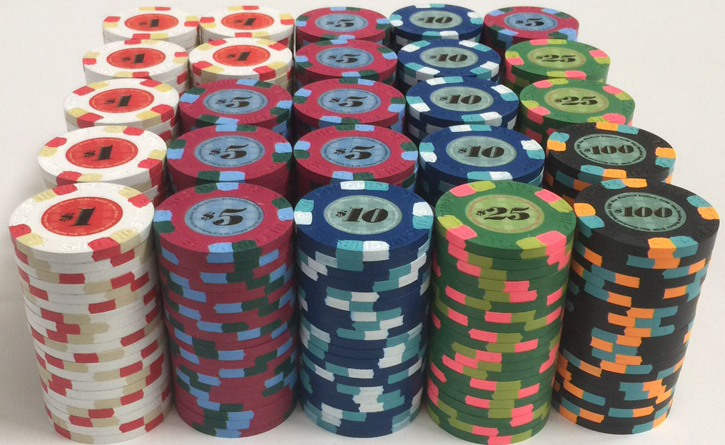 500 Classic Paulson Poker Chips - Apache Poker Chips