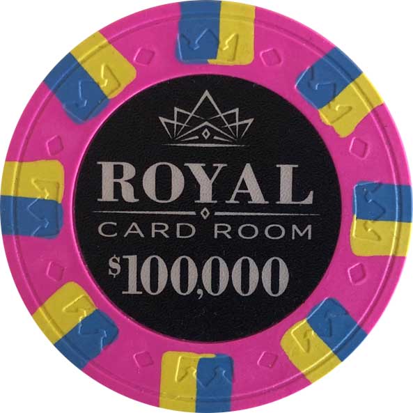 Royal Crown Poker Chip 25 - Poker Merchant