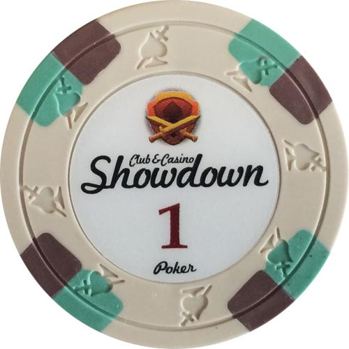 Showdown Club Poker Chips - Apache Poker Chips